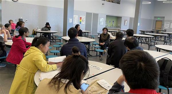 Brookline Chinese School Meeting at Ruffin Ridley School